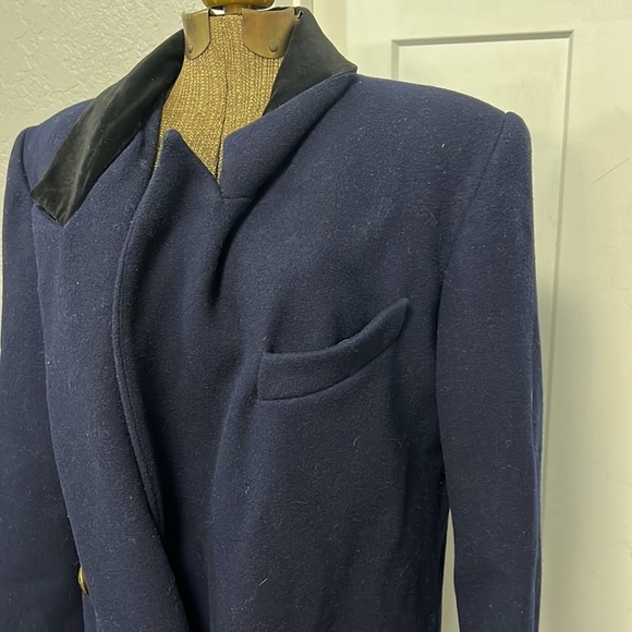 BRAETAN VINTAGE WOOL PEACOAT 6 - Picture 5 of 16